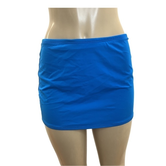 Lands End Blue Size 6 Bikini Bottom With Attached Skirt - Picture 1 of 7